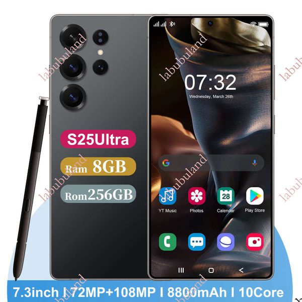 Cross-border bestseller S25UItra 4G+64G large memory mobile phone global communication cross-border smartphone factory