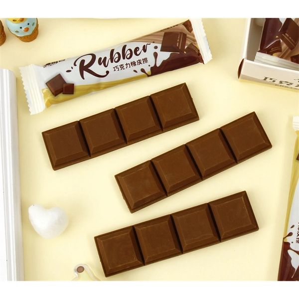 Chocolate eraser drawing exam writing pencil eraser party event gift school office student treasure box holiday gift 250606BJ
