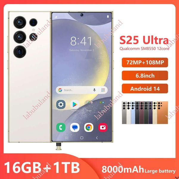 TK New 7.3 Large Screen S25Ultra Foreign Trade Cross-Border Exclusive Smartphone 16+1T Source Manufacturer Available for Dropshipping