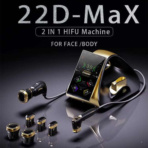 Ace 2 In 1 SMAS Non-Invasive 22D MAX Machine Anti-Aging Collagen Remodeling HIFU Ultrasound Skin Tightening Entire Body Contouring Anti-Cellulite Instrument