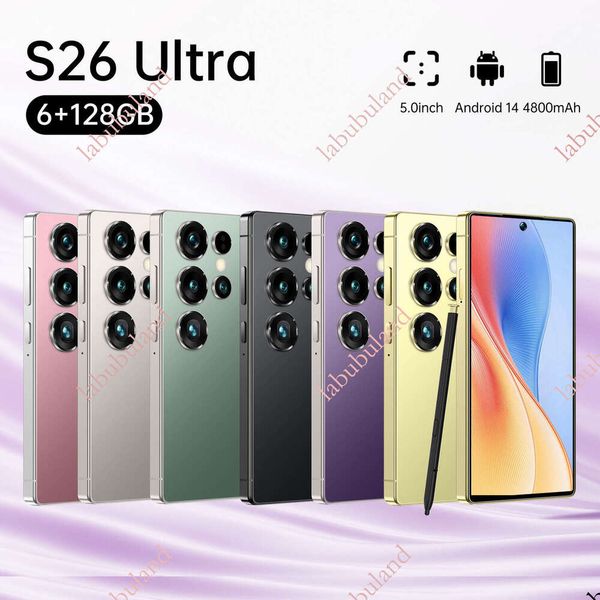 S26 ULTRA 5.0inch Smart Cross-Border Mobile Phone Android 14, exclusively for Amazon, Shopee, OZON foreign trade