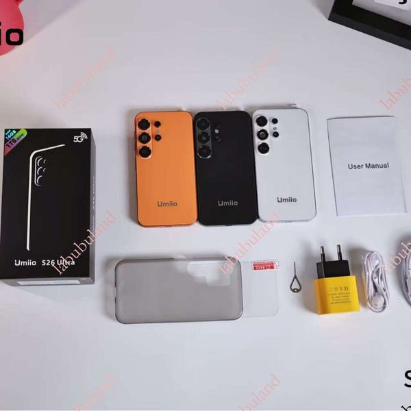 Umiio's new cross-border mini smartphone 5.3inch s26 ultra all-in-one dual SIM ultra-thin model is a hot seller in foreign trade