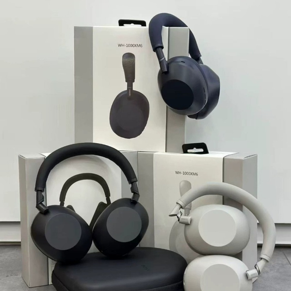 Wireless ANC Headphones WH-1000XM6 Active Noise Cancellation Bluetooth 53 Foldable Design High Fidelity Sound Portable Headset Travel work headsetsZ260716