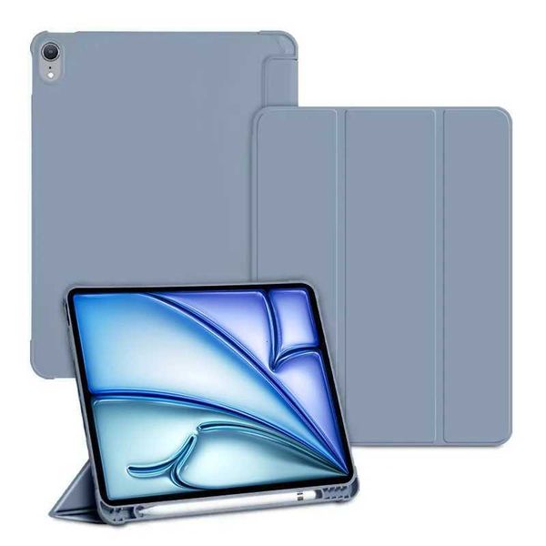 Funda For iPad Air 11 m2 m3 Case with Pencil Holder Soft Back Fold Stand Tablet Shell For Etui iPad Air 5 Air 4 Case Cover Coque H260421