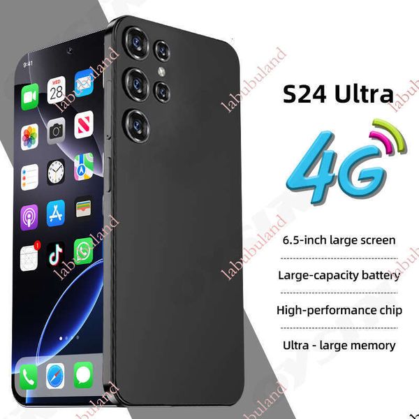 Full-band TK hot-selling cross-border mobile S24Ultra, brand new Android phone 4G+64G, factory wholesale price