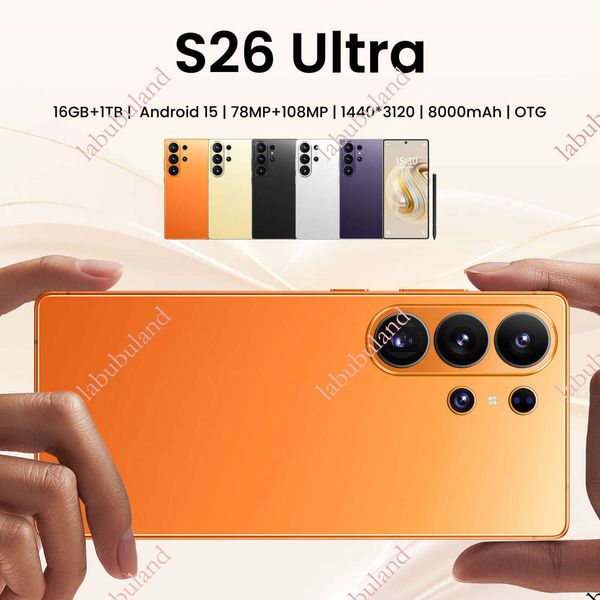 Cross-border S26 Ultra Smartphone, large memory, direct supply from manufacturer, favorable price, in-stock wholesale