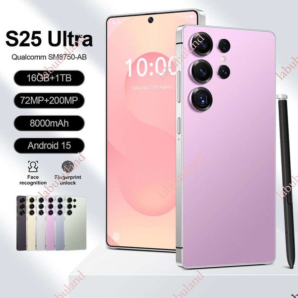 Cross-border bestseller 4G mobile phone S25Ultra smartphone 7.3 inches 6G+64GB octa-core Android 10 factory wholesale
