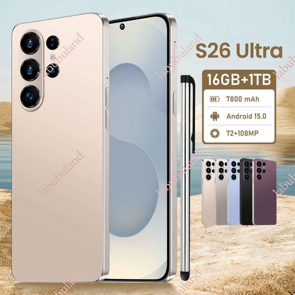 Cross-border mobile phone S26Ultra 3+16GB 6.5inch TK popular 4G Android 15 smartphone supports OTG