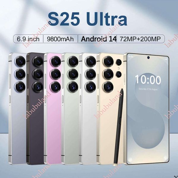 Cross-border mobile S25Ultra 6.9inch brand new large-screen 5G global version Android 12+512G smart all-in-one phone