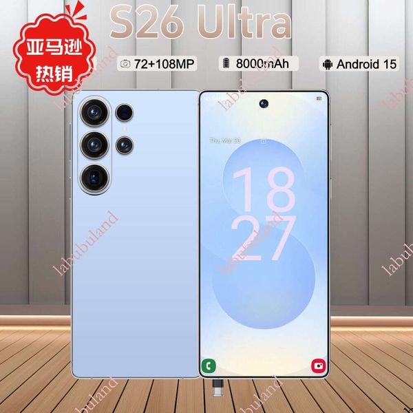 Cross-border foreign trade mobile phone S26 Ultra smartphone 6.9inch large screen Android in stock global version