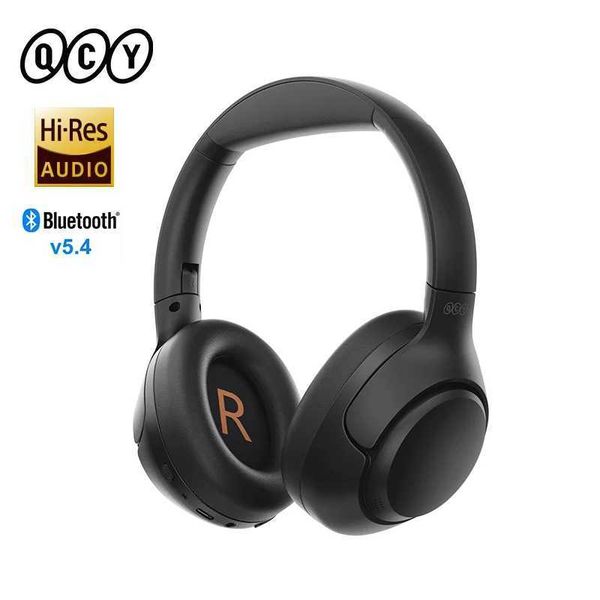 QCY H3 ANC Wireless Earphones Bluetooth 5.4 Hi Res Audio Over Ear Headphone 43dB Hybrid Active Noise Cancellation Earphones 60H J260423
