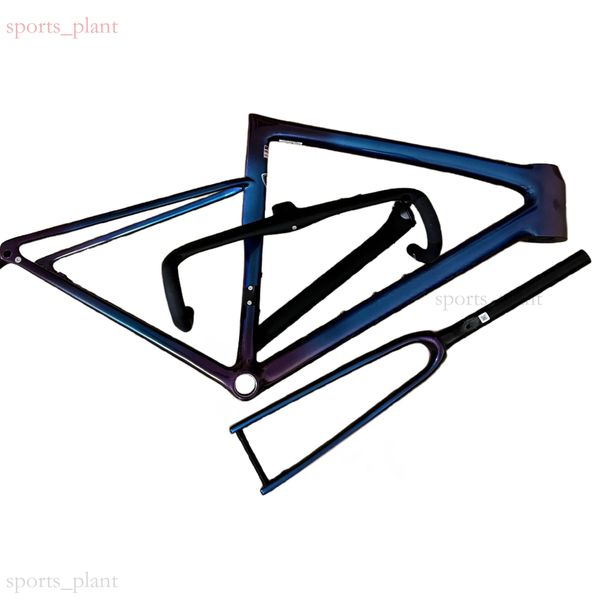 Sl8 Carbon Fiber Road Bike Disc Brake Frame Di2 Group, Compatible with Custom Paint Options Available