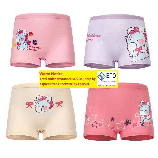 Girls pants pure cotton type A boxer summer girls boxer baby girl shorts medium and large babies underwear Tax duty Free