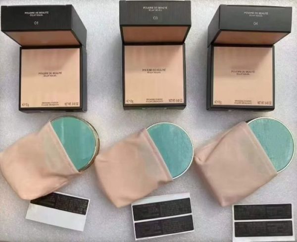 Brand bronzing powder Poudre de beaute eclat soleil poudre bronzante makeup pressed powder foundation NW 0.42.OZ colors 1/3/4/5#