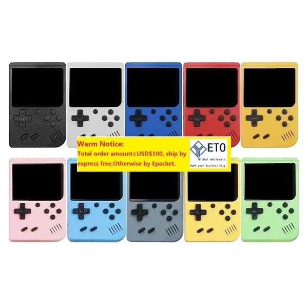 Games Classic Game Console Retro Portable Mini Handheld Video Game Consoles Color LCD Kids Color Game Player ZZ TAX DUTY FREE