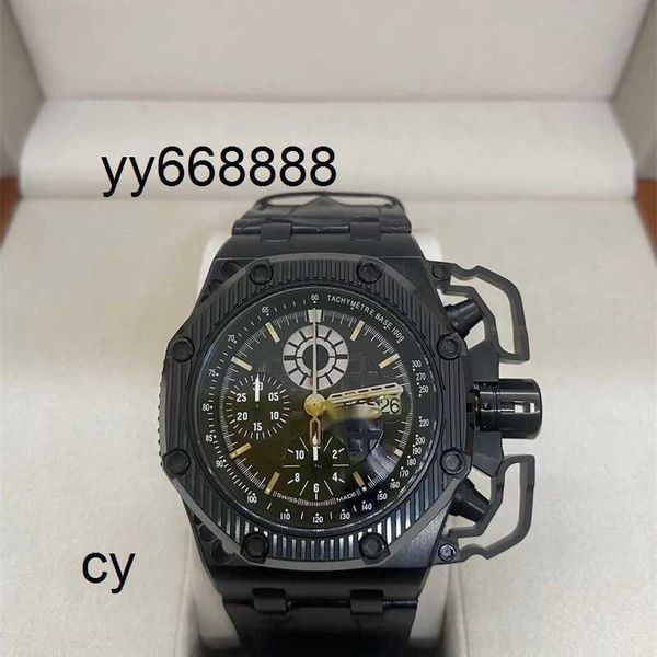 Mens Sports Watch 26165io Wristwatch RoyalOak Offshore Automatic Mechanical Watch Titanium Metal 3126 Movement cjgood 677D