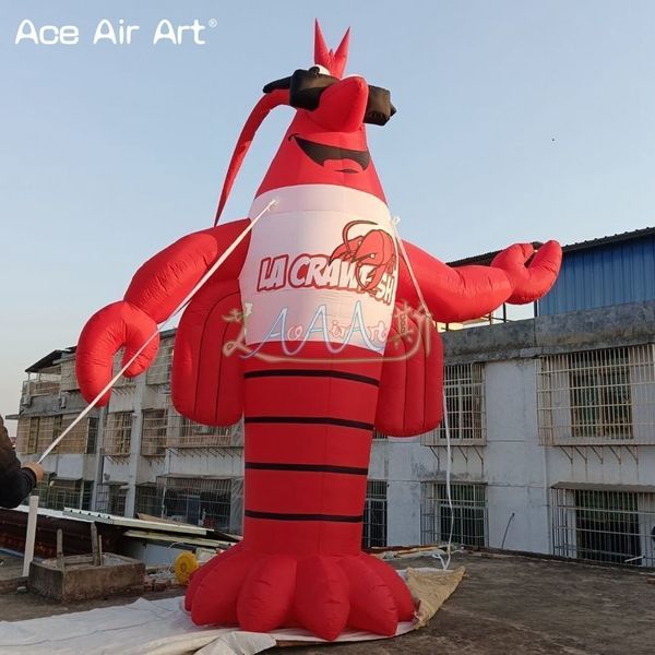 Free delivery Huge Inflatable Lobster with Custom Cartoon — compare prices at CompareOffers