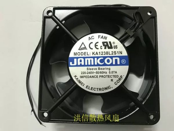 Free shipping for brand new KA1238L2S1N 220-240V 0.07A 12CM 12038 AC fan