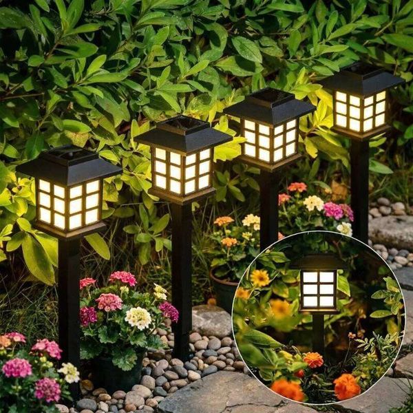 LED Pathway IP65 Outdoor Waterproof Lawn Lamp For Garden Landscape Yard Patio Driveway Walkway Lighting Solar Light