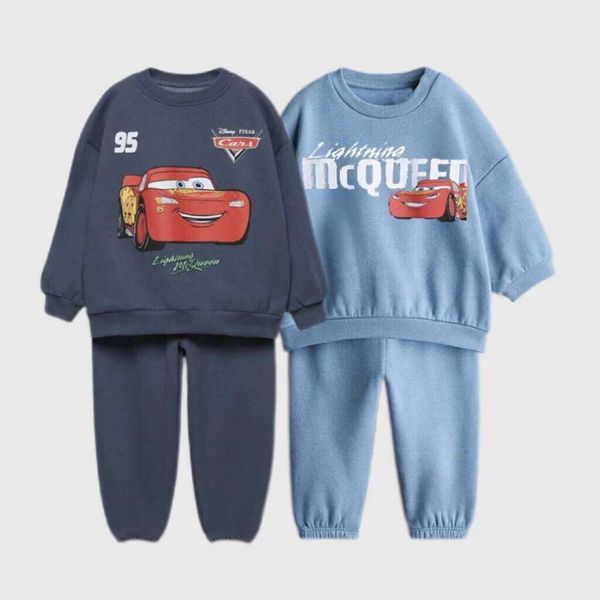 Cartoon Car Hoodies Boys Long Sleeve Autumn Costume