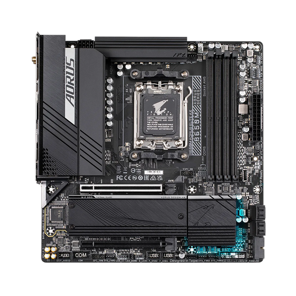 For GIGABYTE B650M AORUS ELITE AX Motherboard AM5 AMD B650 Micro ATX Mainboard Test Full work be Fast ship
