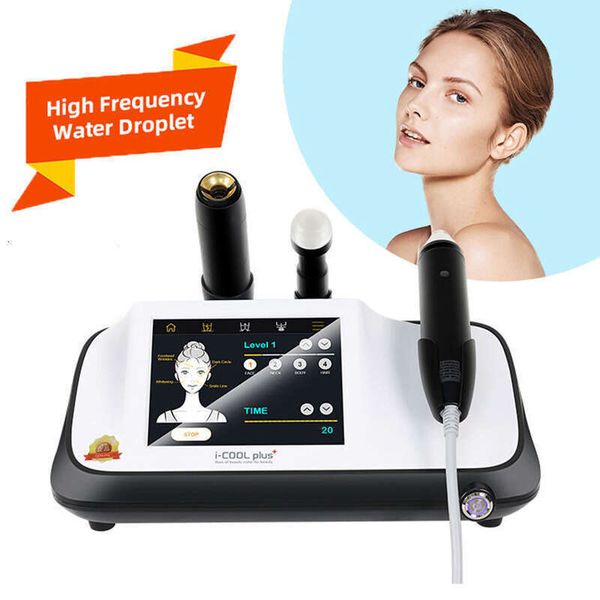 Ace 3 In 1 Wrinkle Remover Face Lift Cold Plasma Pen High Frequency Facial Massage Water Droplet Skin Vitality Restoring Beauty Machine With 3 Handle
