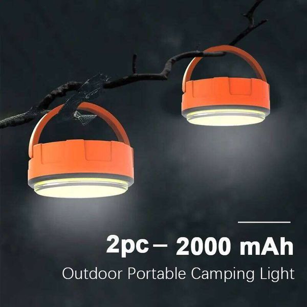 Portable Lights Outdoor Lighting Rechargeable Lamp 5000mAh Dormitory Hanging Magnetic Suction Led Camping Lamps