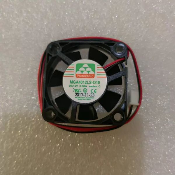Free shipping original MGA4012LS-O10 4010 specification, 12V voltage, 0.08A current cooling fan