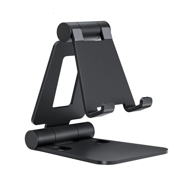 Dual Folding Cell Phone Stand Adjustable Foldable Holder for iPhone 16/15/14/13/12/11 Pro XS Max Nintendo Switch All Phones 260410ww
