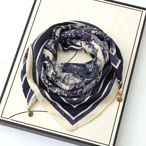 70*70cm Magnetic Print Square Scarves For Girl Women — compare prices at CompareOffers