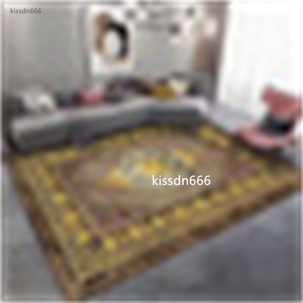 Fashionable living room carpet, coffee table mat, durable carpet, bedroom anti slip, living room corridor carpet, home decoration mat-A584
