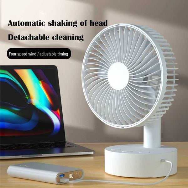 Mini Oscillating Fan Portable Battery-Operated Table Fan — compare prices at CompareOffers