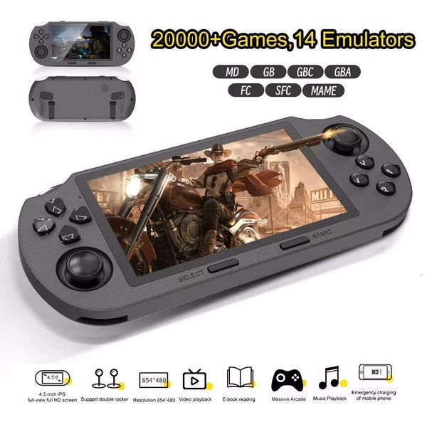 New SF Portable Handheld Game Console Inch IPS Screen