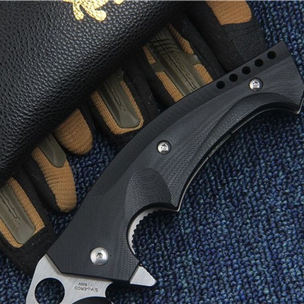 C196 Folding Knife S30V Blade G10 Handle Ball Bearing Tactical folding knife Pocket Utility Camping Outdoor Hunting Fishing Knife