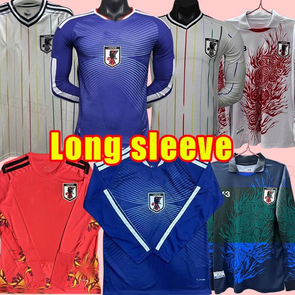 Long sleeve Japan 2025 Soccer Jersey MINAMINO NAGATOMO — compare prices at CompareOffers