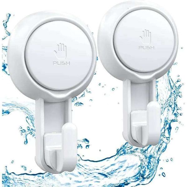Duty Waterproof Suction Cup Hooks - Strong Vacuum Hold for Bathroom Kitchen Towel Storage, Wall Mount Hanger 26Y0202