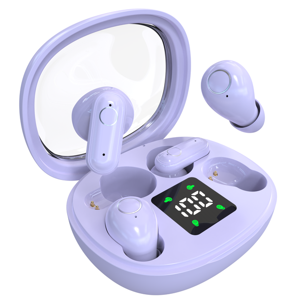 Invisible Tiny Wireless Bluetooth Earbuds with Microphone - Waterproof & Durable for Sleep/Sport/Work Use