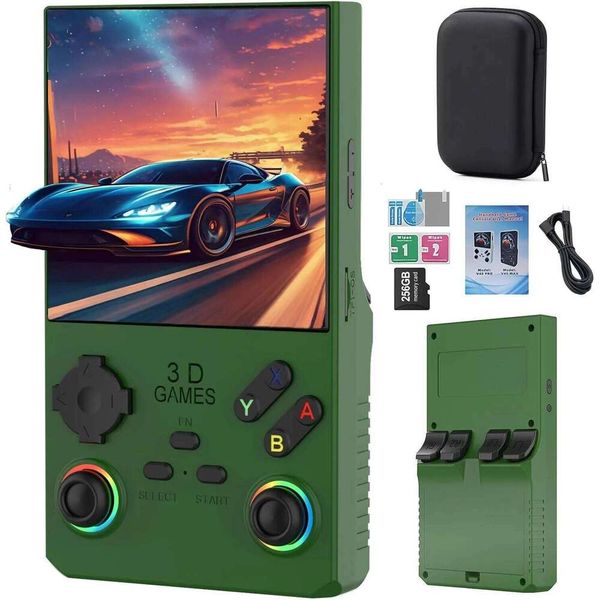 2025 V40PRO Retro Handheld Game Console, 3.5-inch 4K HD Built in 35,000+Classic Games, 36+Simulators, Linux System J260204