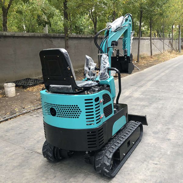 Mini Excavator Crawler 0.85 Ton Versatile Tool for All Seasons Digger for Summer Landscaping and Winter Snow Clearing Work for Property
