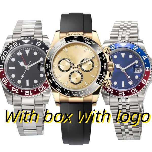 super clone watch designer watch Montre 40mm watch stainless steel boss watch watches men automatic watches men couple wristwatch mens watch luxury watch with box