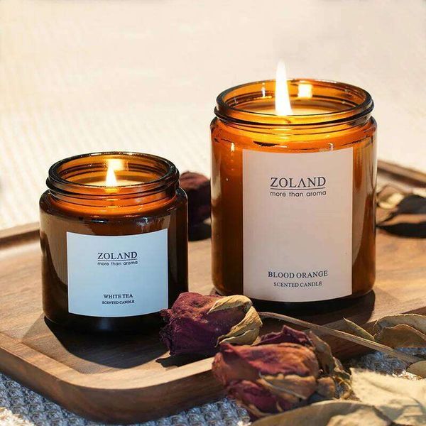 Handmade Fragrance Romantic Light Scented Aromatic Guest Gift Wedding Candles Candle Jar H260205