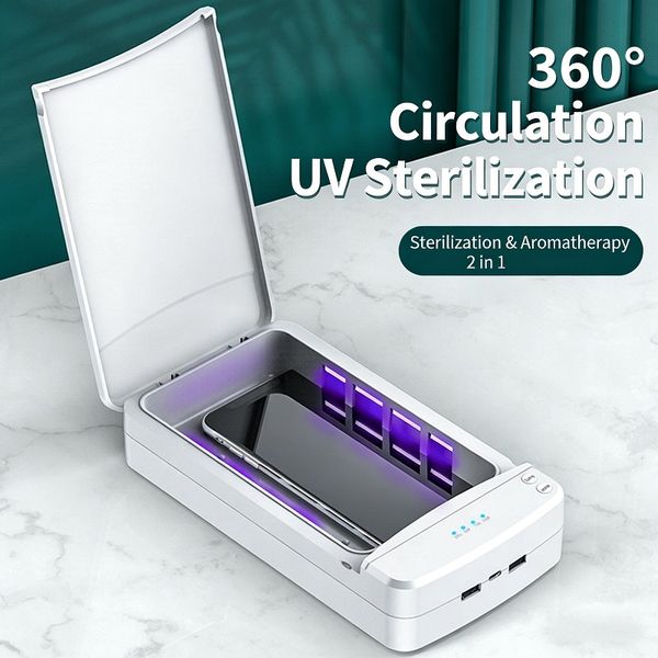 Wholesale Multifunctional UV Sterilizer Box with 9W USB Charger for Phone, Mask, Toothbrush