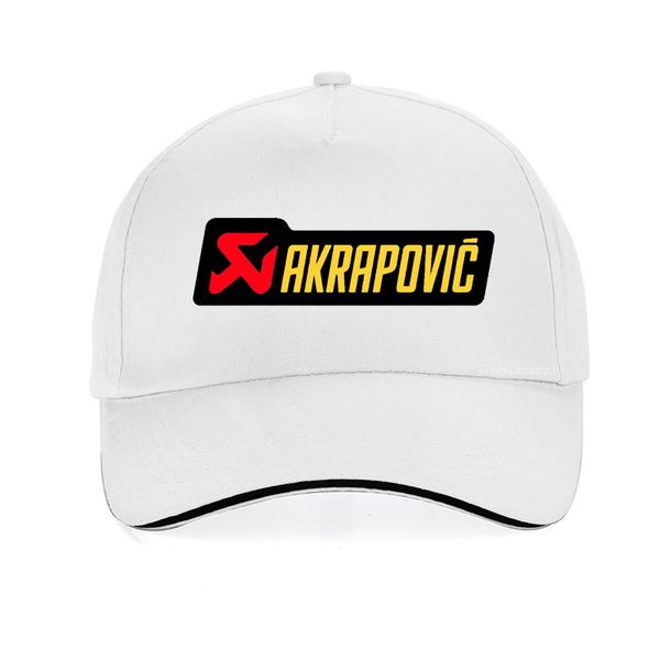 Akrapovic Letters print Baseball Caps summer Women Men Adjustable Hip Hop Cap Bone snapback hats gorras