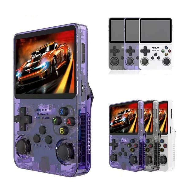 Hot SaleR36S Open Source Handheld Game Console Retro GBA & FC Arcade Style, Portable for Cross - Border Gamers! H260206