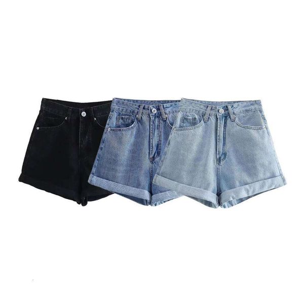 2024 Zarb Spring/Summer New Women's Versatile Casual European and American Style denim shorts H260207
