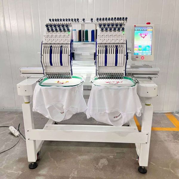 Professional Two Head Embroidery Machine for Personalized Baby Products 15 Needles Precise and Gentle Stitching for Soft Textile Items
Professional Two Head Embroidery Machine for Personalized Baby Products 15 Needles Precise and Gentle Stitching for Soft Textile Items