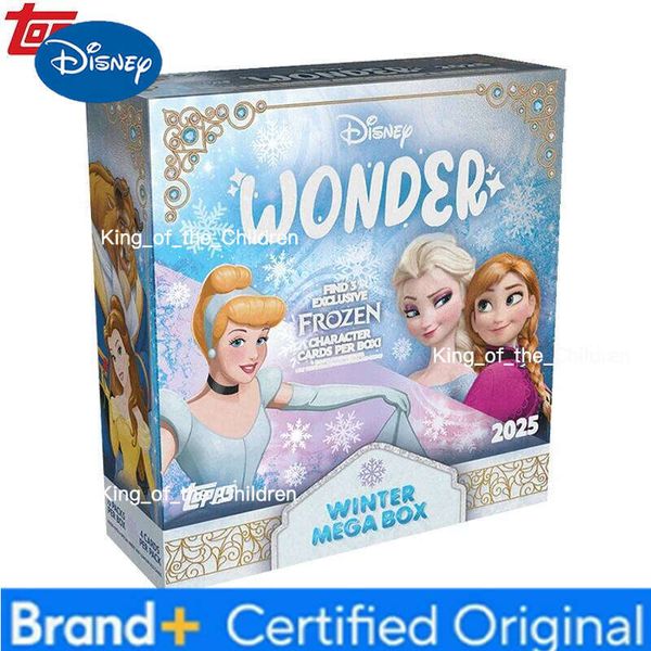 Disney New 2025 Topps Wonder Mega Box Sealed Case Trading Collection Card Child Gift H260210