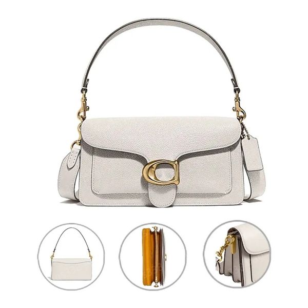 Underarm bags shoulder fashion ladies wholesale stamp genuine leather woman small square quality designer tabby fashion chain shoulder baguette handbag envelope