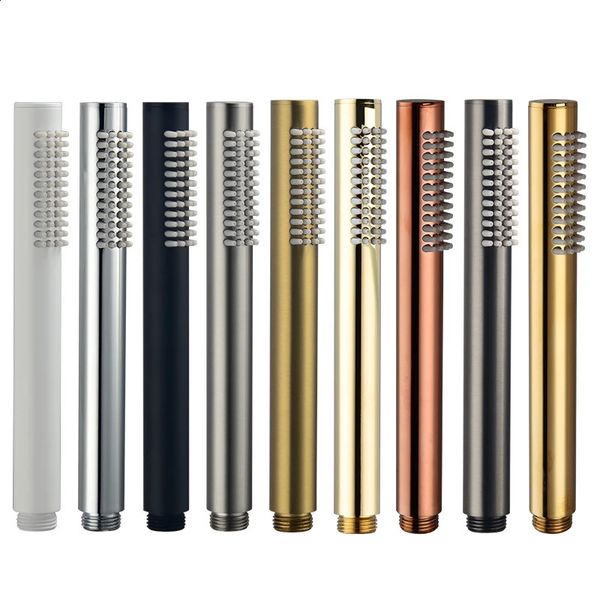 Brass Handheld Shower Head Brushed Golden Hand Held Shower Sprayer Nickel Bath Sprinkler Matte Black Rose Gold Handshower Chrome 260202