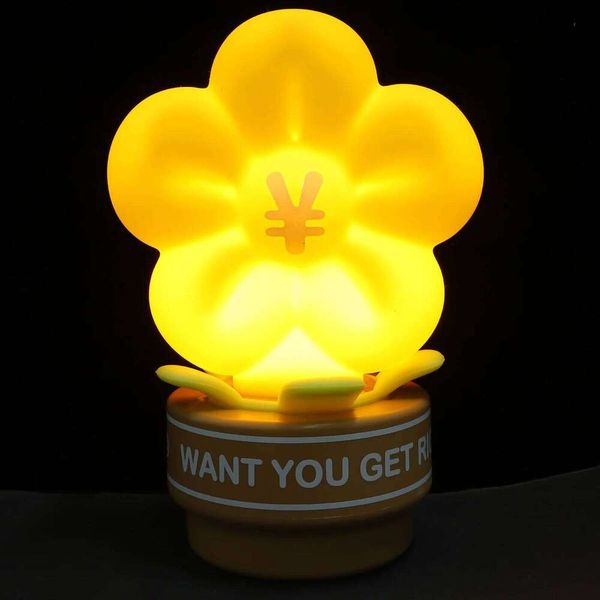 Silicone Cartoon Flower Usb Rechargeable Bedside For Bedroom — compare prices at CompareOffers